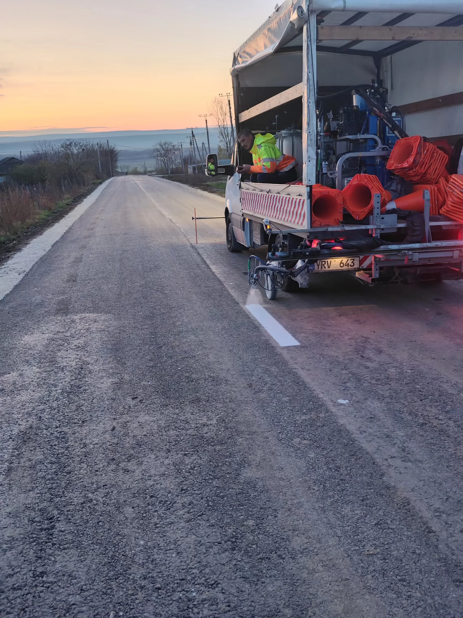 marcaj drum in moldova in proces mainteh grup